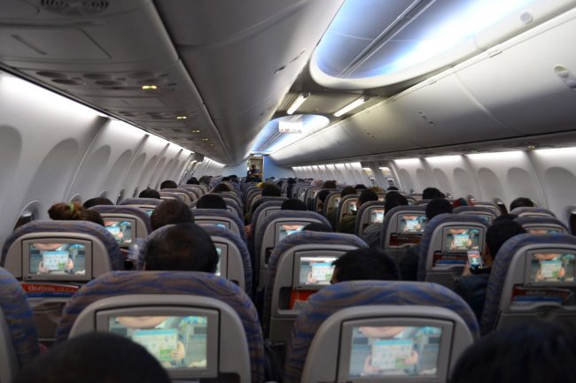 Inside plane